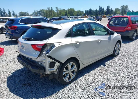2013 Hyundai Elantra Gt from USA, damaged, VIN KMHD35LEXDU090006